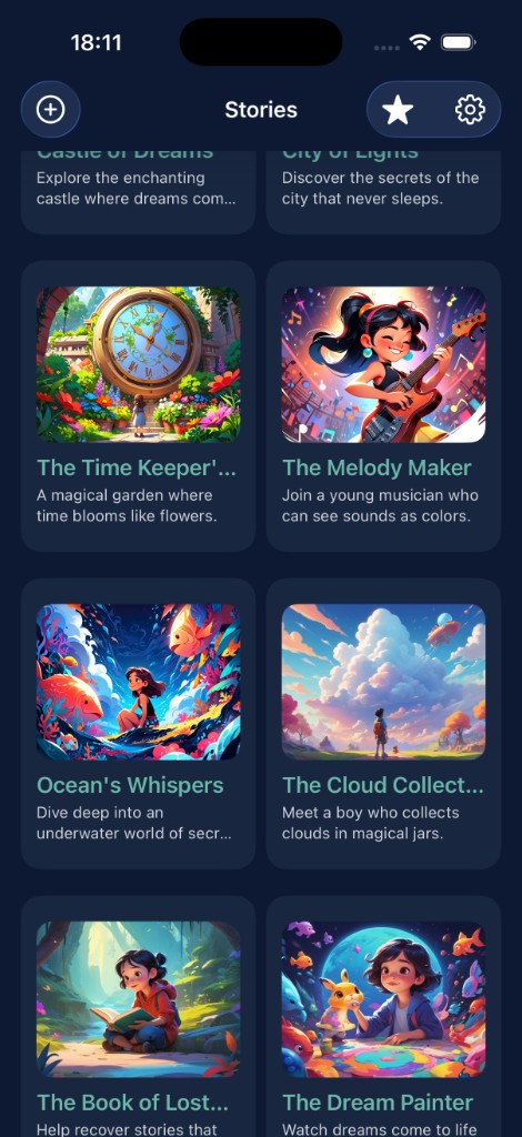 Dreamy Tales stories library